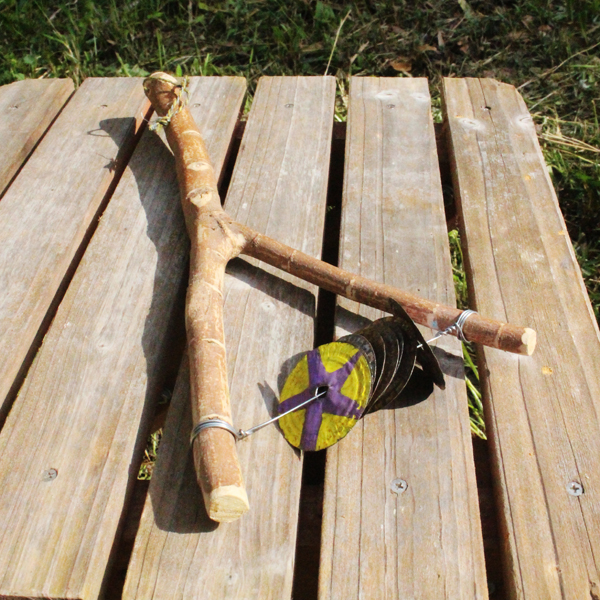 木の枝タンバリン 手作り楽器 キット 完成品 ポンぴ シャカの通販